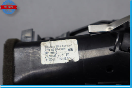 12-14 Mercedes C250 C350 Right Side Dash AC A/C Air Vent Grill Black Oem