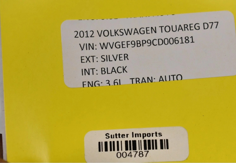 Load image into Gallery viewer, 11-14 Volkswagen VW Touareg Rear Left Driver Side Interior Door Cover Panel Oem
