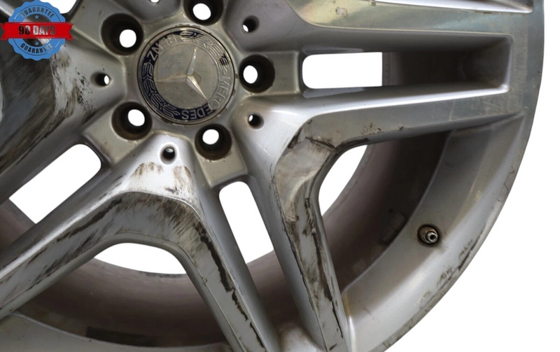 Load image into Gallery viewer, 13-14 Mercedes X166 GL450 R21 Front Wheel Alloy Rim Silver 10Jx21H2 21'' Oem
