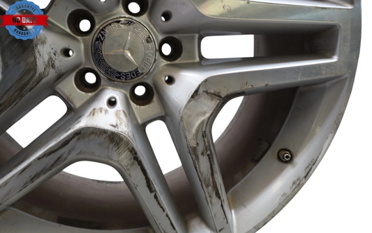 13-14 Mercedes X166 GL450 R21 Front Wheel Alloy Rim Silver 10Jx21H2 21'' Oem