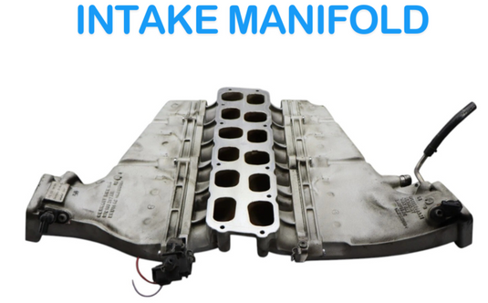 03-15 Bentley Continental Flying Spur Engine Motor Air Intake Manifold OEM