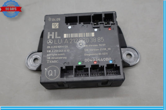 10-13 Mercedes E350 Rear Left Driver Side Door Control Module Oem