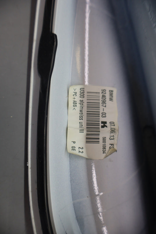 12-18 BMW 320i 328i 428i F30 Exterior Upper Roof Shark Fin Antenna Cover Oem