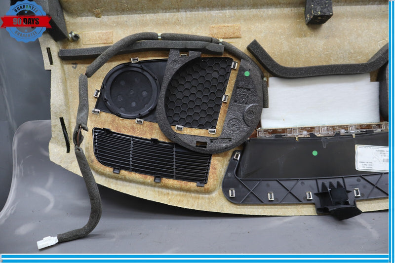 Load image into Gallery viewer, 10-15 Jaguar XJ XJL X351 Rear Parcel Shelf Trim Cover Panel w/ Grilles Oem

