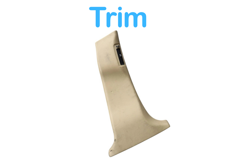 Load image into Gallery viewer, 03-13 Maserati Quattroporte S M139 Right Side Lower B-Pillar Cover Trim OEM
