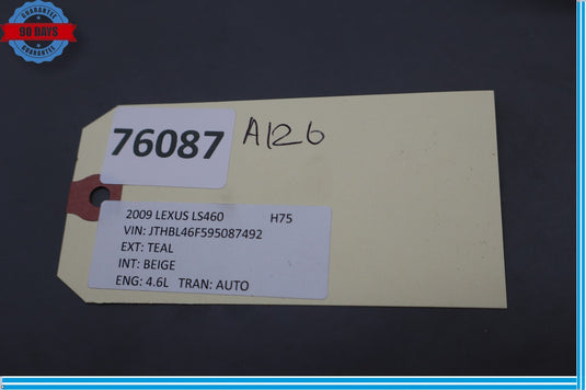 07-09 Lexus XF40 LS460 Dash Multimedia Audio Desk Menu Control Switch Oem