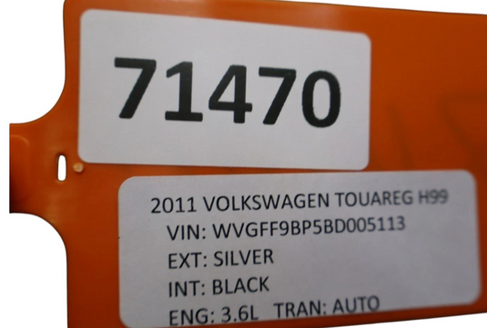 11-17 Volkswagen Touareg VW Rear Trunk Lid Liftgate Tailgate Hatch Panel OEM