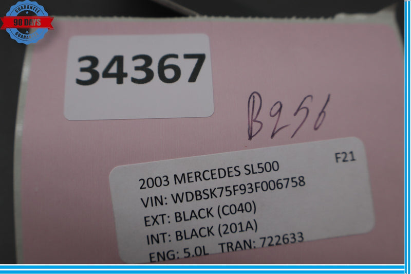 Load image into Gallery viewer, 03-12 Mercedes R230 SL500 SL600 Right Passenger Side Door Panel Edge Trim Oem
