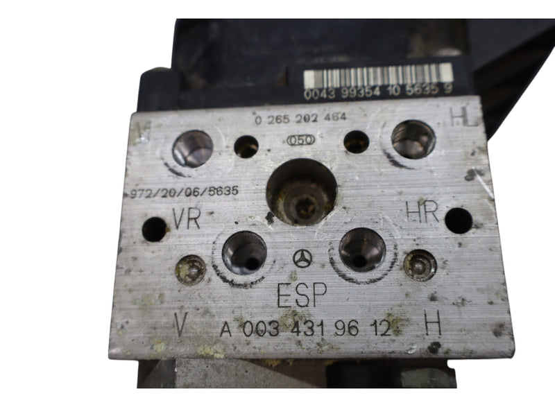 Load image into Gallery viewer, 99-02 Mercedes W210 E320 ABS Anti Lock Brake Pump Control Module A0034319612 OEM
