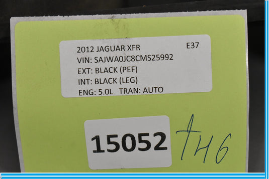 09-15 Jaguar XF XFR Rear Left Driver Side Bumper Mount Bracket Black Oem