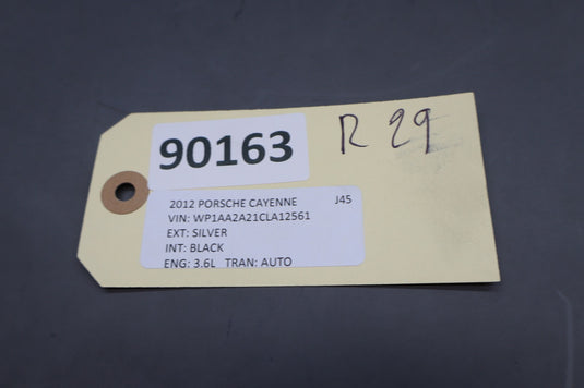 11-18 Porsche Cayenne 958 Rear Right Side Lower Door Panel Trim Cover Oem