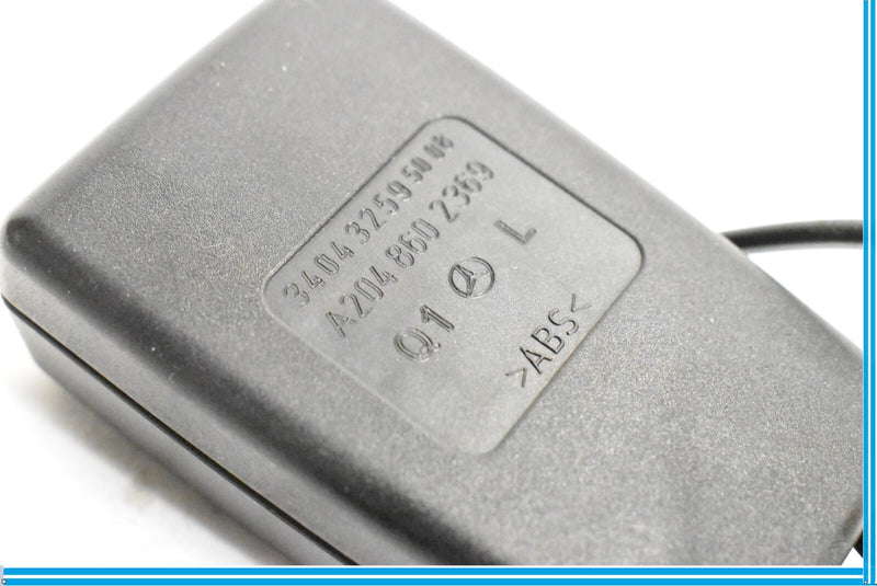 Load image into Gallery viewer, 08-15 MERCEDES C230 C250 C300 C350 C63 W204 LEFT DRIVER SEATBELT RECEIVER BLACK

