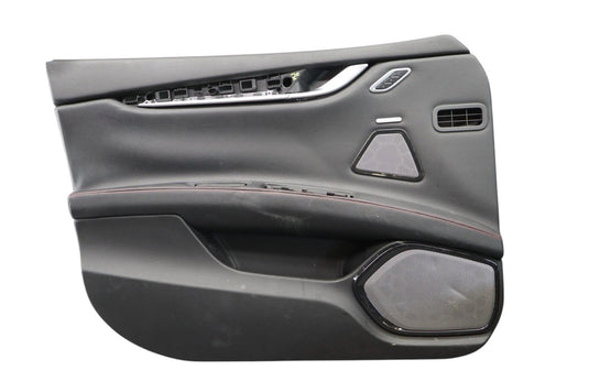 14-22 Maserati Ghibli M157 Front Left Driver Interior Door Panel 105804363C Oem