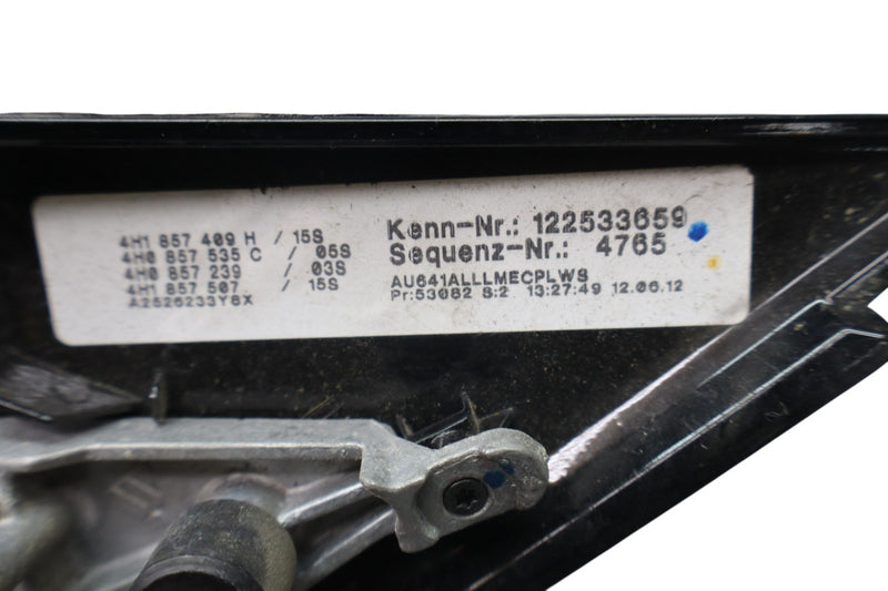 Load image into Gallery viewer, 11-18 Audi A8L A8L Quattro Front Left Side Door Exterior Rear View Mirror Oem
