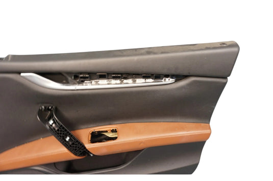 14-22 Maserati Ghibli M157 Front Right Passenger Side Interior Door Panel Oem