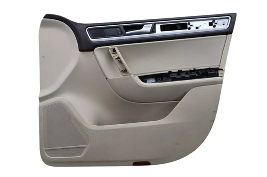 11-14 Volkswagen VW Touareg Front Right Passenger Side Interior Door Panel OEM