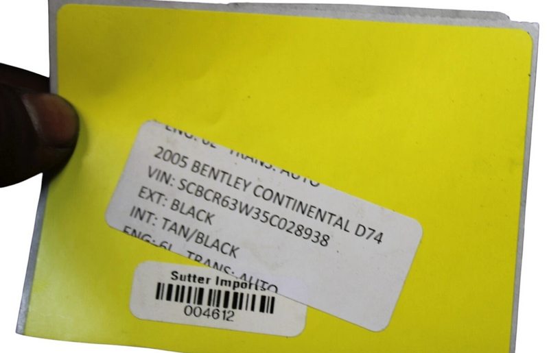 Load image into Gallery viewer, 03-12 Bentley Continental GTC Right &amp; Left Exhaust Muffler Pipe Set Of 2 Oem
