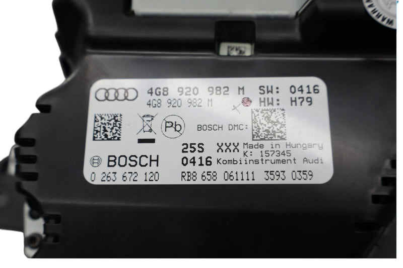 Load image into Gallery viewer, 12-16 Audi A6 A6 Quattro A7 Instrument Cluster Gauge Speedometer Black OEM
