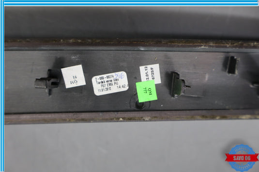10-17 BMW 535i GT xDrive Front Left Inner Door Panel Wood Trim Bezel Oem