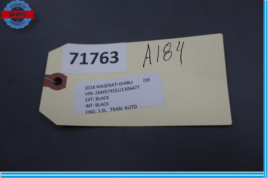 14-20 Maserati Ghibli M157 S Q4 Front Left Seat Control Switch Module Oem
