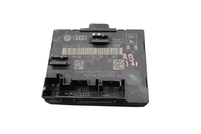 13-18 Audi A6 Quattro Rear Right Passenger Side Door Control Module Unit Oem