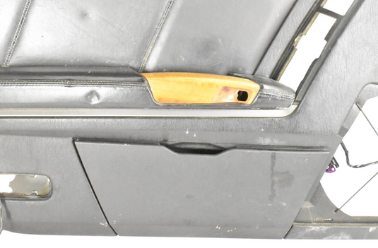 04-08 Cadillac XLR Left Driver Side Interior Door Panel Cover Trim Black Oem