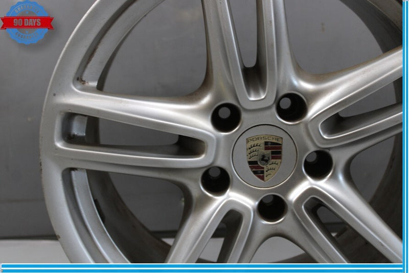 Load image into Gallery viewer, 10-16 Porsche Panamera 970 10 X 19 19" 5 Spoke Rear Wheel Rim Silver Oem

