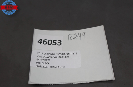 14-17 Land Rover Range Rover Sport Front Right Side Seat Belt Retractor OEM