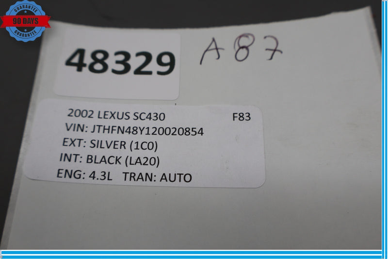 Load image into Gallery viewer, 02-10 Lexus SC430 Front Right Passenger Side Upper Mark Levinson Tweeter Oem
