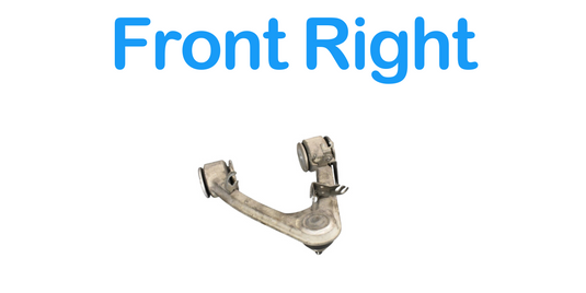 03-19 Maserati Quattroporte Front Right Side Upper Control Arm 980139893 Oem