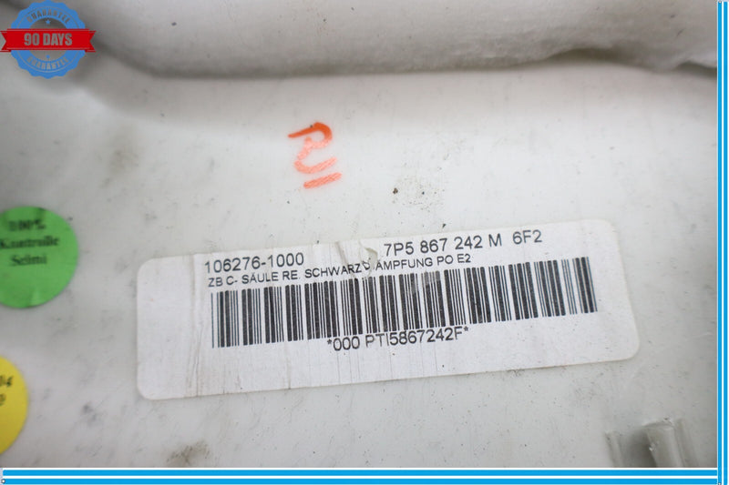 Load image into Gallery viewer, 11-14 Porsche Cayenne Turbo Front Right Side B Pillar Trim 7P5867242 Oem

