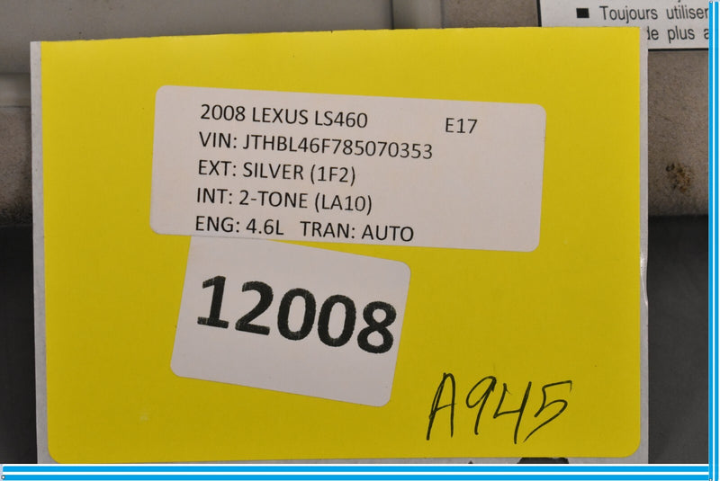 Load image into Gallery viewer, 07-09 Lexus LS460 Front Left Driver Side Sun Visor Sunvisor Oem
