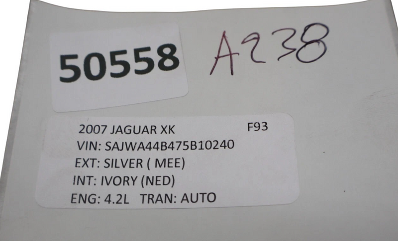 Load image into Gallery viewer, 07-15 Jaguar XK XKR Center Console Ash Tray Storage Cover Panel 6W83045A06A Oem
