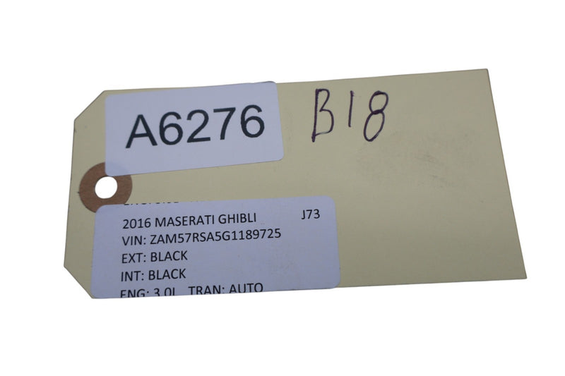 Load image into Gallery viewer, 14-19 Maserati Ghibli Front Left Side Door Corner Cover Trim 105804244CL Oem
