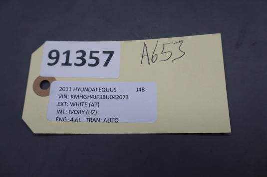 11-13 Hyundai Equus SIG Center Console Gear Shifter Bezel Indicator Trim Oem