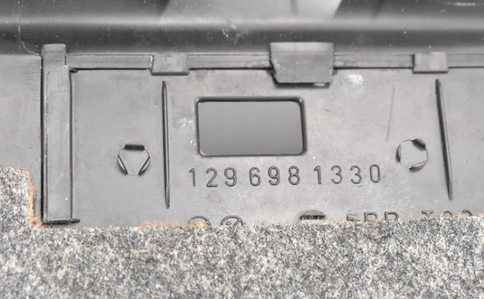 90-02 Mercedes R129 SL320 300SL Trunk Cargo Luggage Cover Trim A1296940090 OEM