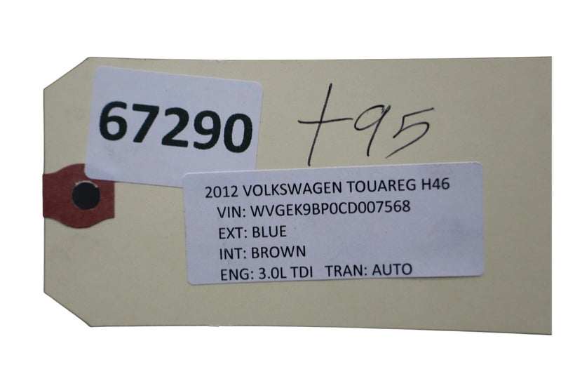 Load image into Gallery viewer, 11-17 Volkswagen Touareg Rear Left Driver Side Door Molding 7P6854949H Oem
