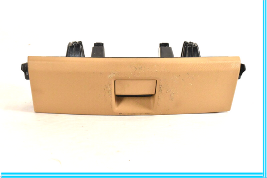 12 PORSCHE CAYENNE SEAT BOTTOM CUBBY STORAGE DRAWER FRONT LEFT BEIGE