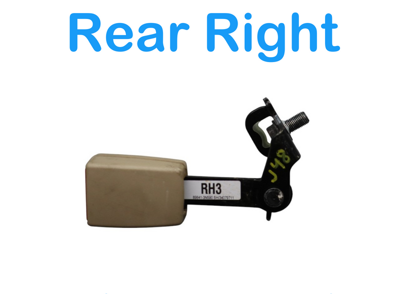 Load image into Gallery viewer, 11-13 Hyundai Equus SIG Rear Right Passenger Side Seat Belt Seatbelt Buckle Oem
