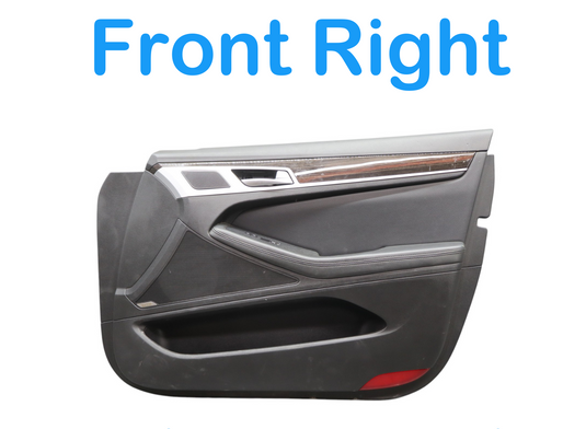 15-20 Hyundai Genesis G80 Front Right Passenger Side Interior Door Panel Oem