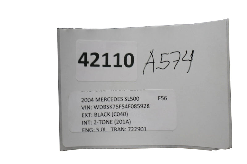 Load image into Gallery viewer, 94-12 Mercedes R230 SL500 SL600 SL550 Left Side Exterior Door Handle Black Oem
