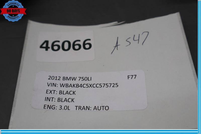 Load image into Gallery viewer, 09-15 BMW 750i 750Li Front Right Passenger Side Seat Trim Cover Panel Oem

