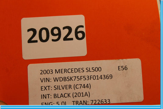 Mercedes SL500 S430 5G-Tronic Transmission Conductor Plate Valve Body 722.6 Oem