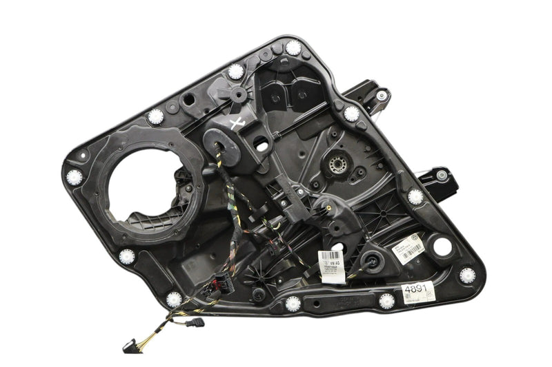 Load image into Gallery viewer, 11-17 Volkswagen VW Touareg Rear Right Side Door Window Regulator &amp; Panel Oem
