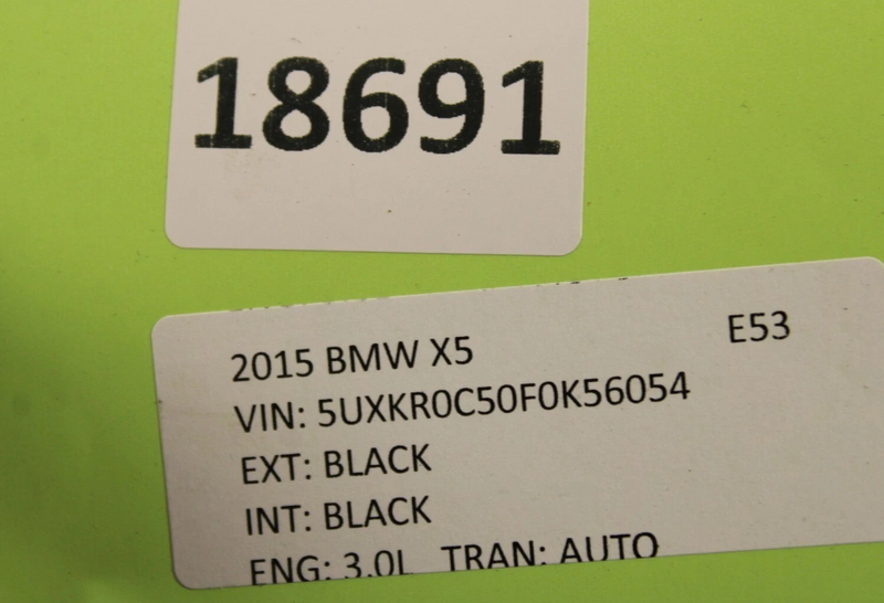 Load image into Gallery viewer, 14-18 BMW X5 F15 Front Left Driver Side Upper Seat Cover Cushion Black Oem
