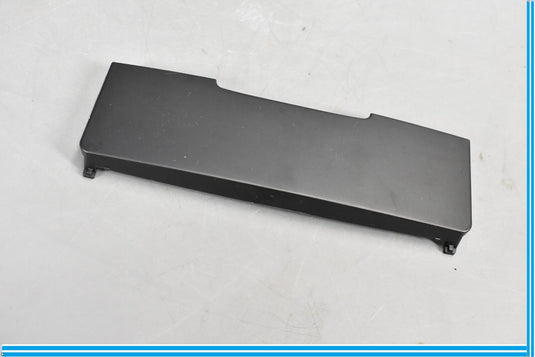 09-17 Audi A4 Wagon Rear Center Console Trim Blank Cover Panel Black Oem