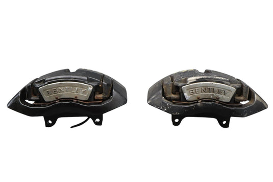 03-13 Bentley Continental GT GTC Front Left & Right Brake Caliper Set OEM