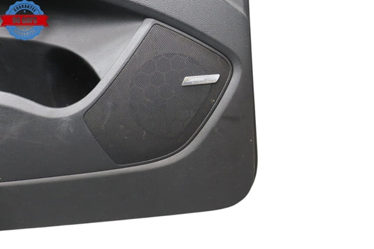 07-15 Audi Q7 4L Rear Left Driver Side Interior Door Panel Black 4L0867305C OEM