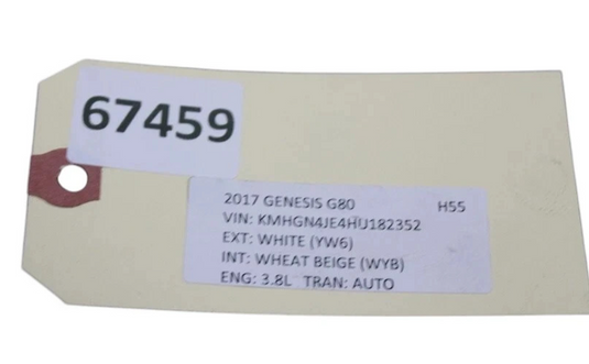 15-17 Hyundai Genesis G80 Rear Right Passenger Side Shock Strut Absorber Oem
