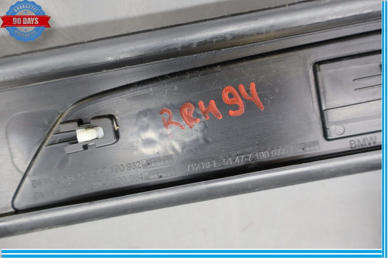 Load image into Gallery viewer, 09-15 BMW 740i 750Li xDrive Rear Right Door Sill Scuff Plate Trim Cover Oem
